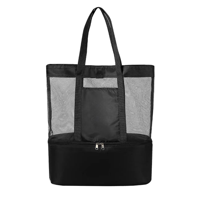YIMWNYI Sac à Main Bloc Réfrigérant Extérieur Plage Sac de Natation, Séparation Sec Humide, Sac de Voyage, Rangement Léger et Compact, Accessoires de Natation Polyvalents, Conception en Maille Durable