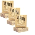 thumbnail image 1 of Jabón de sándalo Varina Patchouli - Limpieza suave para pieles sensibles aromas terrosos - Paquete de 3 jabón hecho a mano, 1 of 5