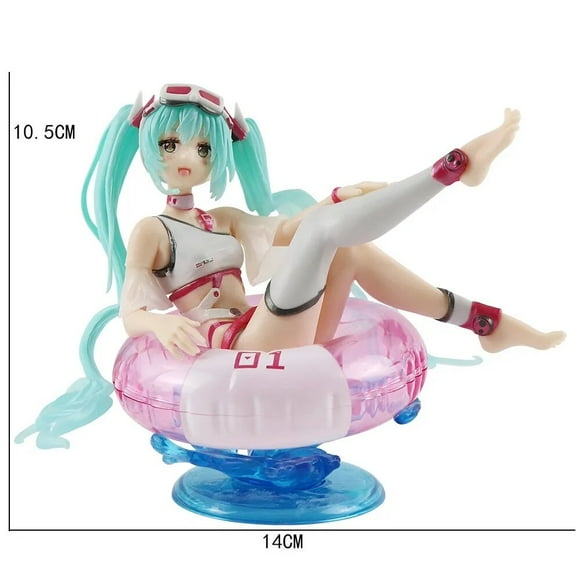Anime Hatsune Miku figure Virtual Singer Manga Statue Figurines Model Toys computer desk cake decoration kawaiii toy gift