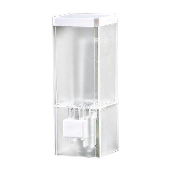 Specollect Clearance 4Pcs Wall Mounted Large Capacity Manual Soap Dispenser Kitchen Bathroom Hand Commercial Soap Dispenser for Liquid Containers Shampoo Gel Chamber Plastic