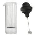 thumbnail image 3 of Abbracc Coffee Frother Cup Jug 400ml Milk Foamer Mixer Blender Milk Foaming Machine Mixing Cup for Coffee Cappuccino Matcha Whisk Drink double whisk head, 3 of 7