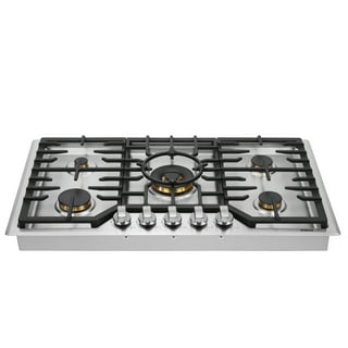 Cook Top 30 Stainless Steel Built-in 5 Burners Stove LPG/NG Gas Cooker Hob