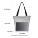 thumbnail image 3 of Balery Silver Mosaic Bolsa de Hombro con Diseño, Bolsa Grande y Duradera, Bolsa Versátil para Compras, 3 of 6