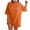 Orange, variant on TRAVEL MORE WORRY LESS Letter Printed Tees Tops for Women Loose Comfy Drop Shoulder T-shirts Casual Crewneck Short Sleeve Summer Tops