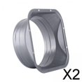 thumbnail image 1 of Conector de Conducto de Ventilación Shamjiam Adaptador de Ventilación 2 Piezas, 1 of 8