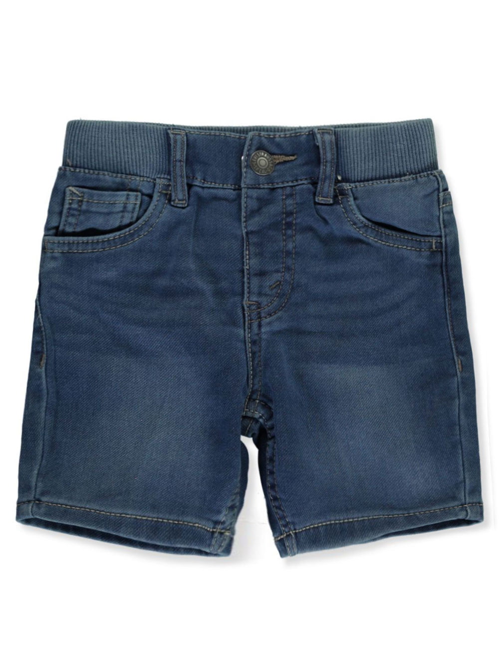 Parish Nation Jean Shorts Men's Size 44 Overdye Denim Short Teal Aqua Urban P488 