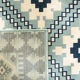 thumbnail image 7 of SAFAVIEH Veranda Magna Southwestern Indoor/Outdoor Area Rug, 2'7" x 5', Ivory/Blue, 7 of 7