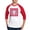 Red/White, variant on CafePress - Buffalo Skull Baseball Jersey - Cotton Baseball Jersey, 3/4 Raglan Sleeve Shirt