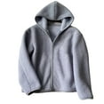 thumbnail image 2 of HongQid Women's Classic-Fit Full-Zip Polar Soft Fleece Jacket Hoodie Jackets, 2 of 7