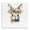 Woodland Rabbit Flower Crown, variant on Stupell Industries Cottage Woodland Rabbit Flower Crown Black Floating Frame Canvas Art, 18 x 18, by Roozbeh