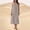 Beige, variant on Sentmoon Plus Size Prom Dress Halter Neck Sleeveless Linen Dress Solid Color Loose Fit Summer Dresses Comfy Hawaii for Summer and Vacation Red S