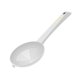 thumbnail image 1 of Inteprter Colador de mango largo, antiescaldado, colador de cocina de mano, colador de cocina, cuchara escurridora de tamizado, cuchara de utensilios de Cocina y Comedor Blanco Inteprter HA068162-01B, 1 of 6