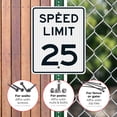 thumbnail image 4 of Speed Limit 25 MPH Sign,, 4 of 8