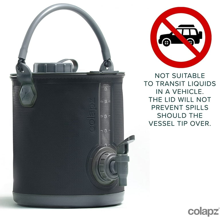 MSR - 【激レア】colapz water Carrier&amp;Bucket GOOUT掲載 Colapz 2-in-1 Collapsible Camping Water Container with