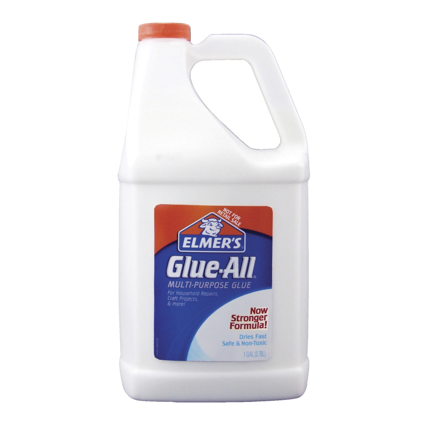 Elmer's GlueAll MultiPurpose NonToxic Glue, 1 gal Jar, White and