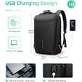 thumbnail image 6 of MARK RYDEN Business Backpack for Men, Waterproof High Tech Backpack with Sport Car Shape Design and USB Charging Port, Travel Laptop Backpack Fits 17.3 Inch Notebook (YKK-2 Pocket), 6 of 6