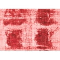 thumbnail image 1 of Ahgly Company Machine Washable Indoor Rectangle Abstract Red Modern Area Rugs, 6' x 9', 1 of 4