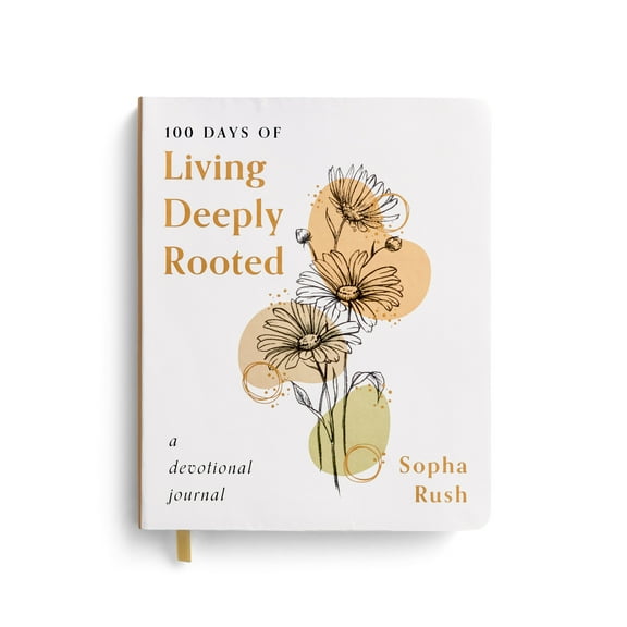 100 Days of Living Deeply Rooted: A Devotional Journal  (Paperback)
