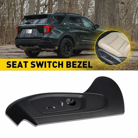 Front LH Seat Trim Panel Shield Driver Side Left For 20-2023 Ford Explorer Black