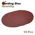 thumbnail image 3 of Uxcell 10 Pcs 12'' PSA Discos de Lijado 80 Granos Óxido de Aluminio Autoadhesivos, 3 of 7