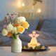 thumbnail image 5 of Molde de silicona con forma de ángel, 2 moldes de silicona, molde de silicona 3D, soporte para velas con base, combinación de moldes de silicona para tiritas, velas, decoraciones de Pascua y, 5 of 5