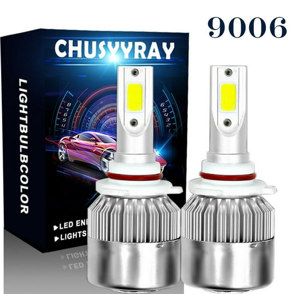 LED Headlight Kit 9006 White 6000K Low Beam Bulb for LEXUS SC300 SC400 1992-2000
