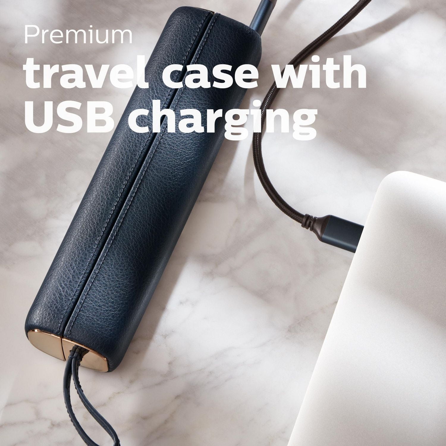 Brosse à dents rechargeable Philips Sonicare Prestige 9900, dotée de la technologie SenselQ, bleu minuit, HX9990/12