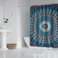 thumbnail image 2 of Waterproof Bohemian Shower Curtain 72x72 Inch Boho Style Polyester Unique Shower Curtain for Bathroom Hotel Home Decor with 12 Plastic Hooks, 2 of 5