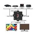 thumbnail image 3 of 3 Port Switch 3 Input 1 Output Female to Female Switcher Splitter Box Selector, 3 of 7
