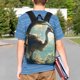 thumbnail image 4 of Disketp Majestic Ostrich In Forest Mochila Escolar de 15 Pulgadas, Mochila Ligera para Estudiantes, Viajes y Trabajo, Cómoda y Resistente para el Uso Diario, 4 of 6