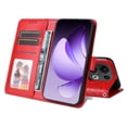 thumbnail image 3 of Funda tipo cartera GANGXUN para OPPO Reno 14 Pro 5G , diseño girasol, cuero PU, soporte, cierre magnético, tarjetero, 3 of 5