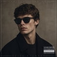 thumbnail image 3 of SA106 Classic Mens Square Sunglasses with Lightweight Frame and UV400 Polycarbonate Lenses All Black, 3 of 6