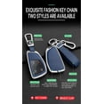 thumbnail image 3 of Key Fob Cover Compatible with GMC Acadia Denali Yukon Terrain Buick Envision Avenir Chevrolet Equinox Traverse Tahoe 2021-2026 4 Button Keychain Case Holder Protector, 3 of 6
