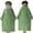 A#11-Green, variant on ZHANGDER Super Soft Warm Wearable Blanket Hoodie, Big Mouth Monster, Oversized Hooded Blanket, 9 Colors One Size