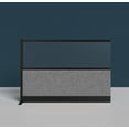 thumbnail image 4 of Luxor Expanse Modular Wall Room Divider System - Black Frame - 70" x 48" Wide Panel Add-On Wall, Freestanding, 4 of 6