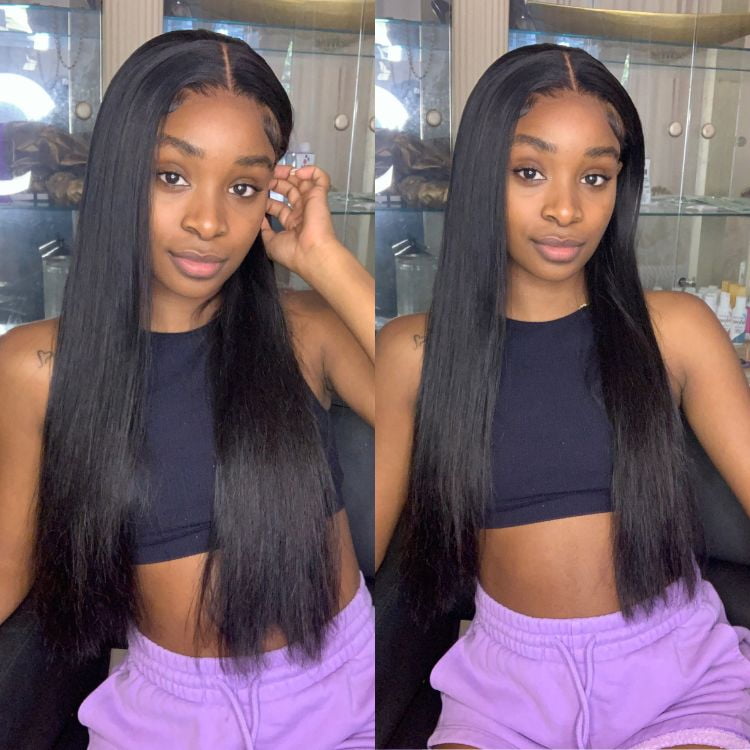 LUVME 20" Upgraded Brazilian Hair | 1pc Straight 100% Virgin Brazilian Human Hair Bundle