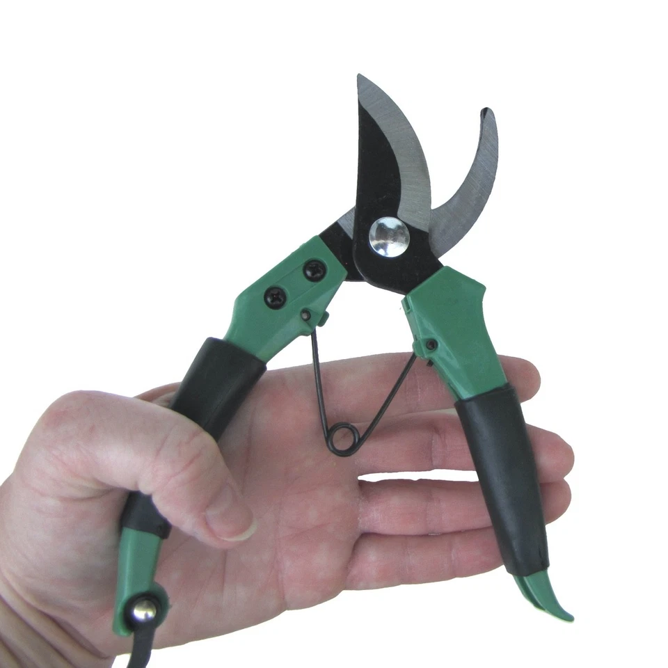 PURELY- Metal Locking Pruning Shears Yard Clippers Hand Pruners Gardening Tool Trimmers