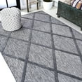 thumbnail image 5 of JONATHAN Y IBIZA 5 x 8 Area Rug, Salines Diamond Trellis - Dark Gray, IBZ101A-5, 5 of 10