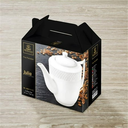 

Wilmax 880111 750 ml Coffee Pot White - Pack of 24