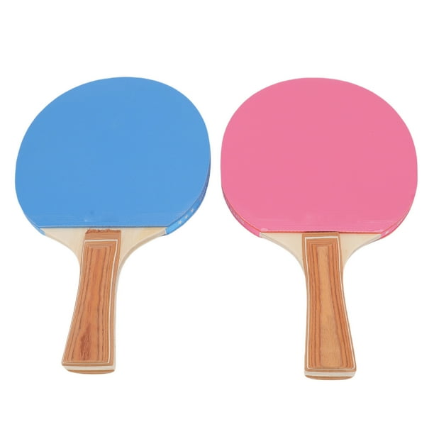 Juego De Paletas De Tenis De Mesa, Paletas De Tenis De Mesa, Goma De Agarre Cómodo, Madera De 7 Capas Para Exteriores