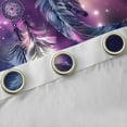 thumbnail image 4 of Castle Fairy Teens Feather Dreamcatcher Curtains Pack of 2 (42x84 Each),Universe Cosmos Curtains Blackout,Bohemian Boho Theme Bedroom Curtains,Lightweight Room Decor, 4 of 6
