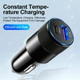 thumbnail image 3 of 3.1A USB - C PD Car Charger for Phones & Devices Aluminum Steel Portable Fast Charging Adapter, 3 of 5
