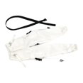 thumbnail image 1 of Pantalones para figuras de acción femeninas a escala 1/6, accesorio de disfraz, regalos, atrezzo para fotos de escenas, moda Blanco, 1 of 9