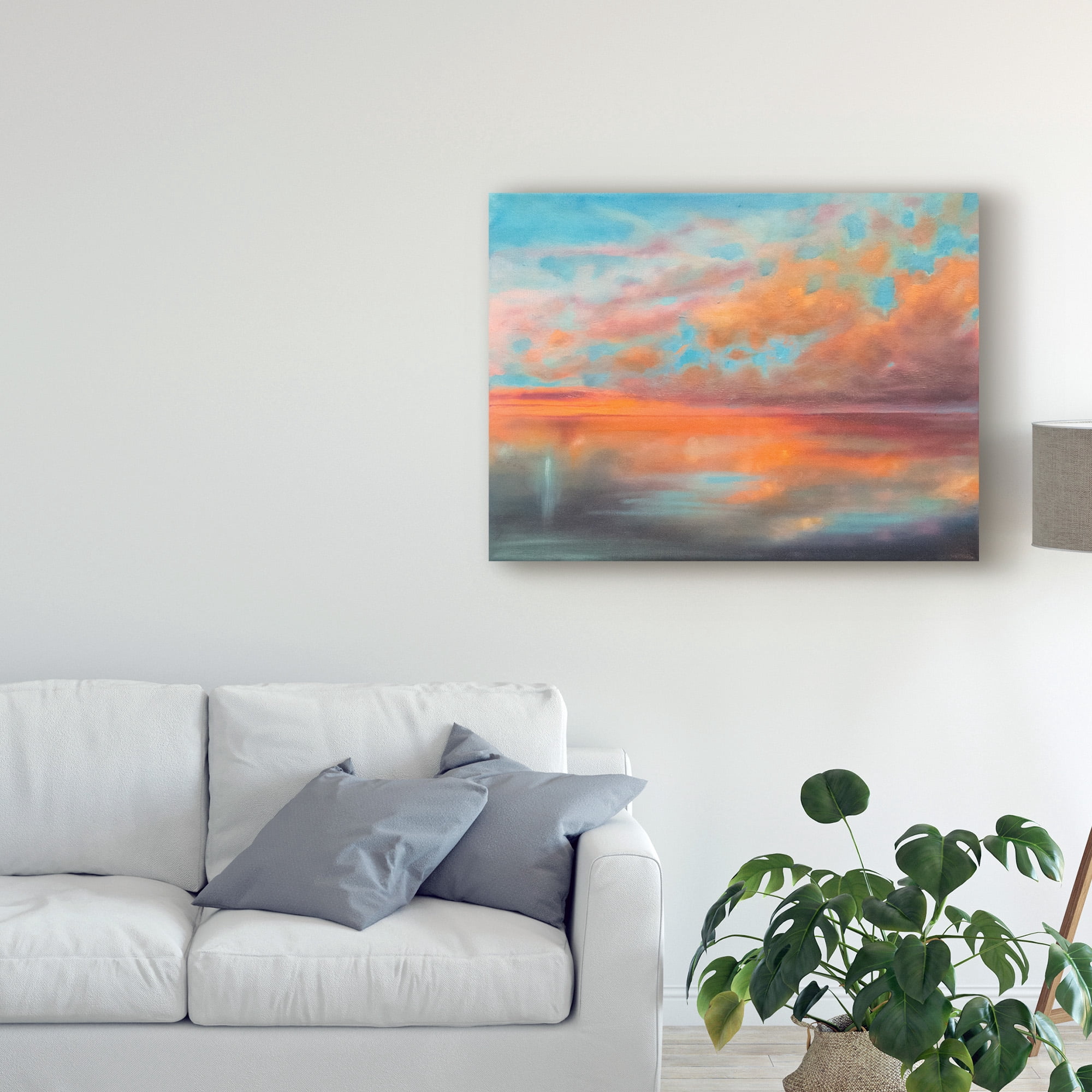 Trademark Fine Art 'As Above, So Below' Canvas Art by Marabeth Quin