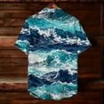 thumbnail image 5 of Rvwovn Men's and Women's Summer Hawaiian Beach Shirt - Short Sleeve Floral Tropical Button Down Casual Top, 5 of 7