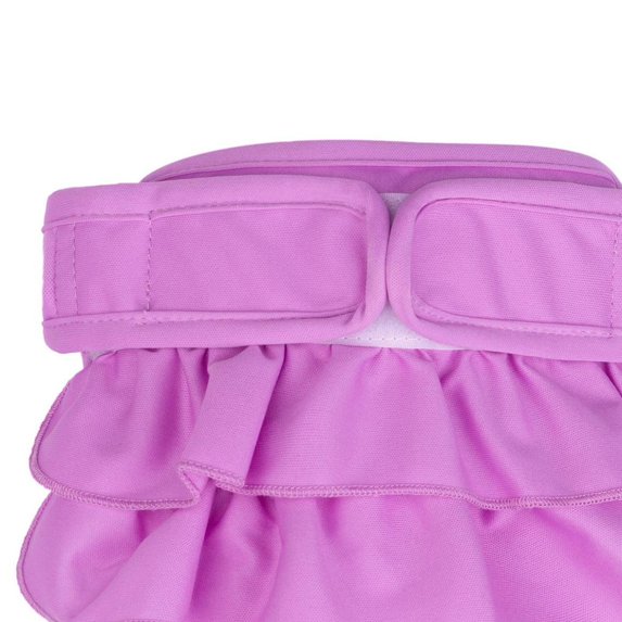 Mosey Eco-friendly Pet Briefs Diaper Pleated Design Pet Supplies Non-sticky Hair