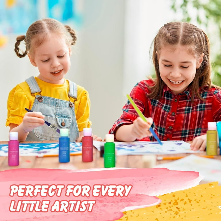  Washable Tempera Paint for Kids - Non Toxic Paint, 40