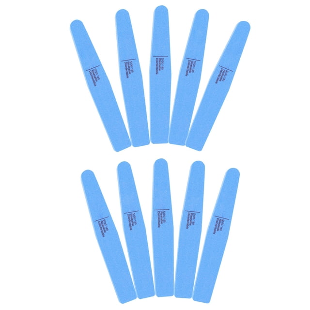 unbranded 10Ud Bloques De Esponja Para Manicura Color Y Pulidor De