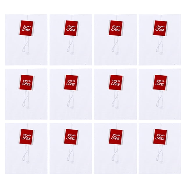 Bolsas de filtro de té de sello desechable de 200 piezas Bolsas de té vacías para hierbas de té sueltas