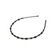 thumbnail image 1 of Espesor de aro de cabello suministros estirables para el cabello universal accesorios de cabello livianos equipos deportivos para hombres forma de perlas pequeñas Inevent AP008943-18B, 1 of 6